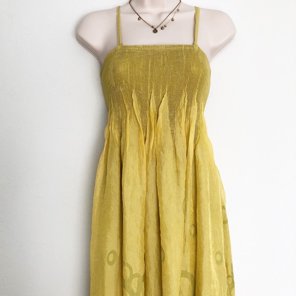 Anthropologie Dresses & Skirts - [Lapis] Yellow Festival Maxi Dress